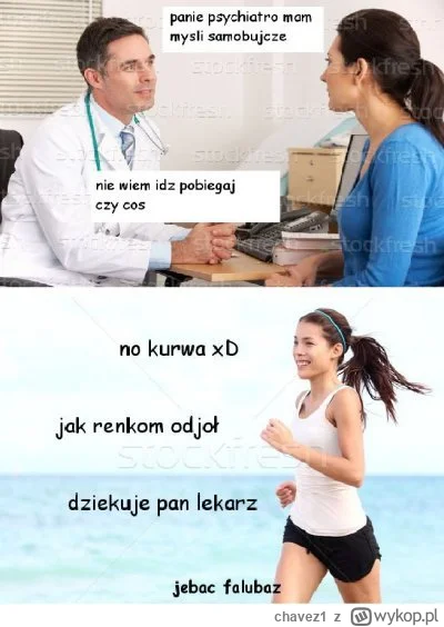 chavez1 - >wymyśliłem sobie aby biegać z rana wstając przed 5:00, nie czuję się słabo...