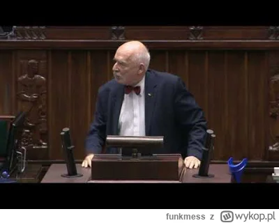 funkmess - @LordAxe82: Na filmiku Korwin płaczliwym tonem że nie chcieliśmy "pomagać ...