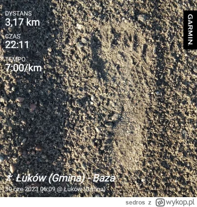 sedros - 152 776,64 - 3,17 = 152 773,47

Dziś kolejne 3 km. Kolano nie dokucza podcza...