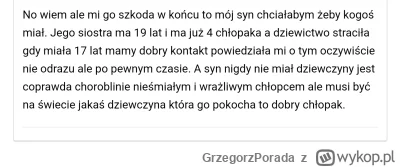 GrzegorzPorada - Mama szuka dziewczyny dla syna i przy okazji serwuje blackpeel #p0lk...