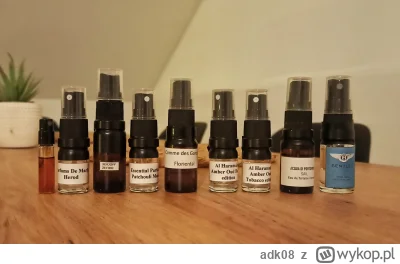adk08 - Hej, sprzedam parę dekantow, zapraszam: 

1.Parfums De Marly Herod 3ml - 22zł...