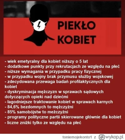 toniemojekonto1 - Ale pamiętajcie w Polsce jest #pieklokobiet