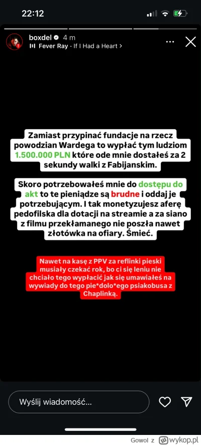Gowol - #famemma olbrzym się zesral
