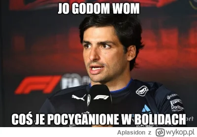 Aplasidon - Ten znowu oszukany kolejny wyścig #f1