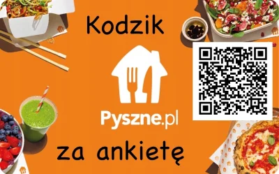 matt3he - Cześć, kodzik na Pyszne za ankiety i inne bzdety vol.2 #pdk
Potrzebuję Wasz...