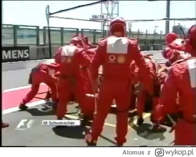 Atomus - @ntdc: a te 4 pitstopy ten? Kiedys to było