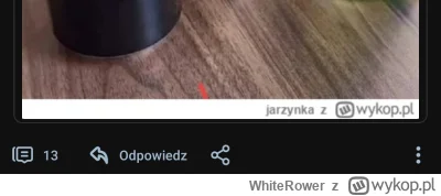 WhiteRower - @cmaz46 jeszcze nawet chamsko widać, że coś tam przycinał i mu się maznę...