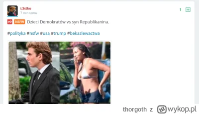 thorgoth - Jest w tym coś strasznie śmiesznego że Konfiarze chcą batożyć i kamienować...