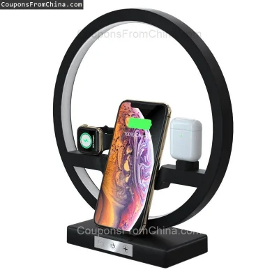 n____S - ❗ 3 in 1 Wireless Charger Desk Lamp Holder
〽️ Cena: 29.99 USD (dotąd najniżs...