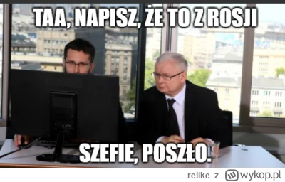 relike - Coś pięknego, jak szybko wykrywają skąd sabotaże są wykrywane.