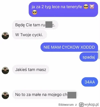 Bibiwarum - @WhiskeyIHaze: mówimy o nastolatku piszącym głupi tekst do nastolatki w g...