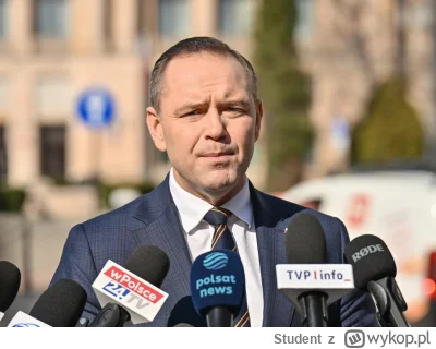 Student - Typ jest tak śliski i podejrzany, że jego kandydaturą powinny zająć się jak...