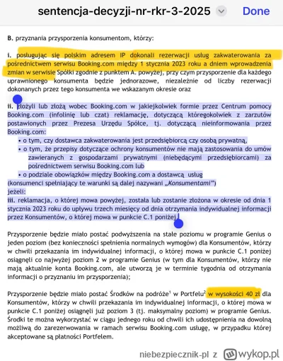 niebezpiecznik-pl - Jeśli po 23 stycznia 2023 robiłeś na bookingu jakąś rezerwację, t...