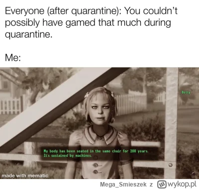 Mega_Smieszek - Jakiś protip dla kogoś kto nigdy nie grał w #fallout3? Mogę sobie zro...