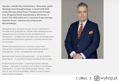 CJMac - >bądź sobie zwykłym radcą prawnym

@galicjanin: xDDDDD