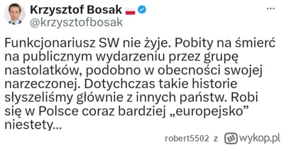 robert5502 - Marszałek Sejmu kolejny raz się wynurzył 
Kiedyś w Polsce nie bylo pobić...