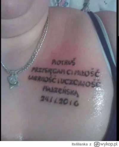 Itslilianka - nawet nie bolało aż tak jak mówili #tatuaze #tatuazeboners
