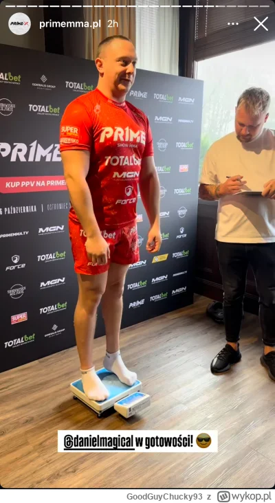 GoodGuyChucky93 - #danielmagical widzę następny 192cm mistrz mma 
#famemma