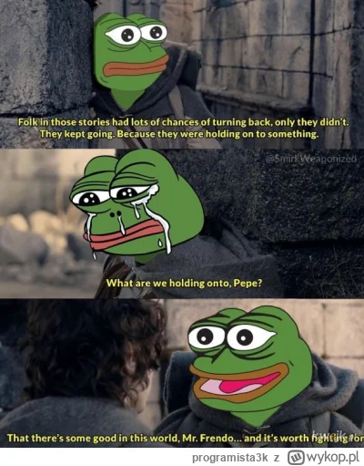 programista3k - Sam to jednak odważny jest nie prosił rosie do tańca, złapał i tancow...