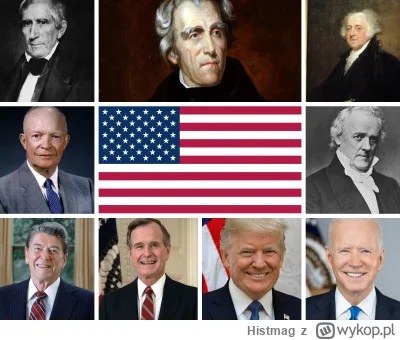 Histmag - Znalezisko - 9 najstarszych prezydentów USA (https://wykop.pl/link/7484325/...