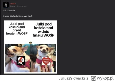 JuliuszSlowacki - #wosp #bekazprawactwa #bekazpodludzi #bekazkonfederacji

Wiecie co ...