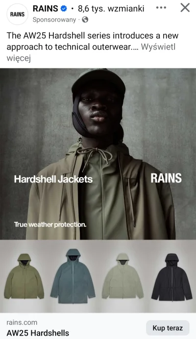 marsjanin2012 - Tak, kolejna firma ze Skandynawii (Dania - Rains) nie chce juz blondy...