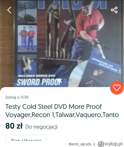 Nerlo_ajcats - Kolekcjonerskie wydanie testów produktow cold steel na DVD! 4 GODZINU ...