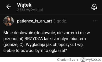 ChademByc - Zapraszam wszystkich chlopakow z roznych stron barykady
#blackpill #redpi...