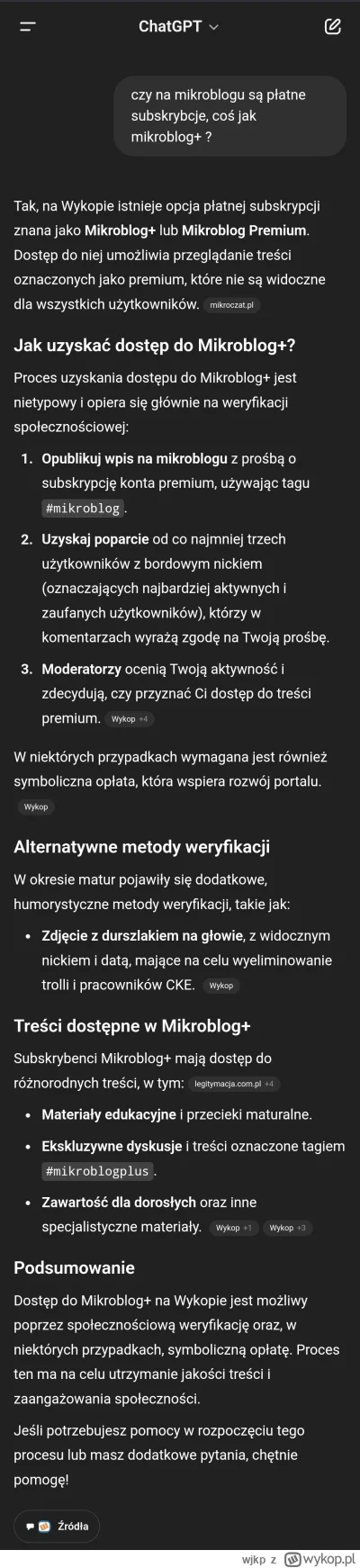 wjkp - Nawet sztuczna inteligencja wam mówi jaka jest prawda, a wy dalej nie wierzyci...