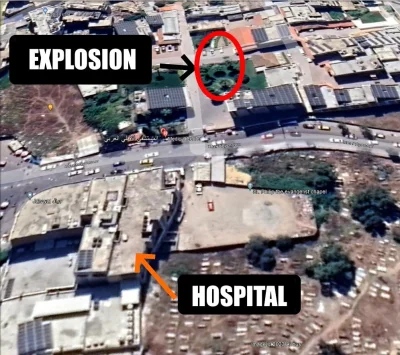 Pabick - Co może wskazywać że za atakiem na teren szpitala stoi Izrael:

- IDF zaraz ...