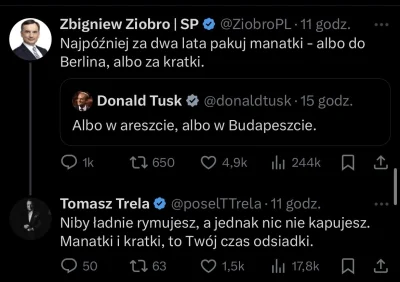 DocentJanMula - poważne państwo, premier, były minister i poseł bawią się rymowanki x...