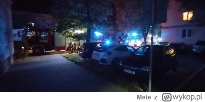 Mete - To dobrze że ja się wyrobiłem w czasie i udało się wezwać 3 zastępy straży pol...