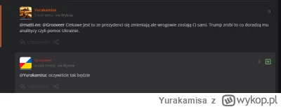 Yurakamisa - Już nawet gówner nie wierzy w odwrócenie się USA od Ukrainy.
Źle to wygl...