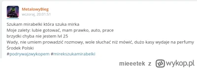 mieeetek - @haohao: on tylko szuka osoby dziewczyńskiej na wykopie, tak nęci, żeby ja...