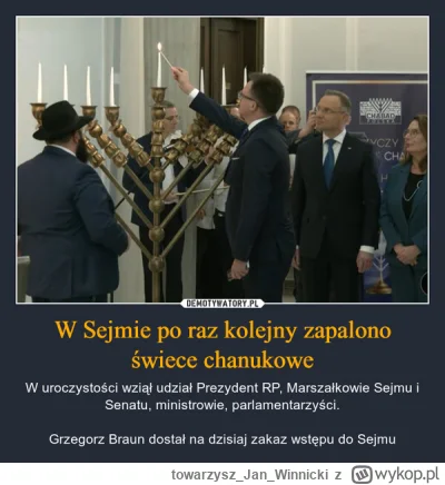 towarzyszJanWinnicki - @sawes1: 

Zapewne uśmiechnięta Chanukowa Koalicja znowu zezwo...