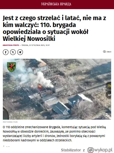 Stabilizator - Poważne braki kadrowe w ukr wojsku

#wojna #rosja #ukraina #polityka #...