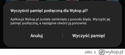 olito - Fajna ta apka na Androida, co chwilę mnie z niej wywala i wylogowuje. ( ͡° ʖ̯...