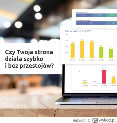 nazwapl - Nie trać klientów przez zbyt wolną witrynę!

Usługa Monitoring WWW regularn...