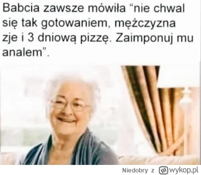 Niedobry - Porada na dzis: