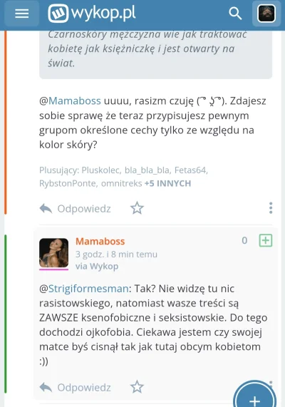 Strigiformesman - >A nie obrażasz? Sam twój ton jest już obraźliwy, ale czego ja ocze...