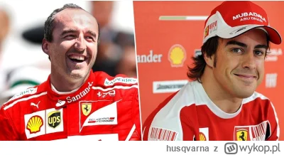 husqvarna - OK Fernando, let Robert go, he has a slightly better pace than you #f1