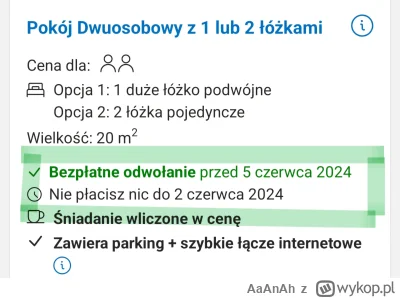 AaAnAh - Wie ktoś o co tu chodzi. Bezpłatne odwolanie do 5.06 ale do 2.06 beż opłat. ...