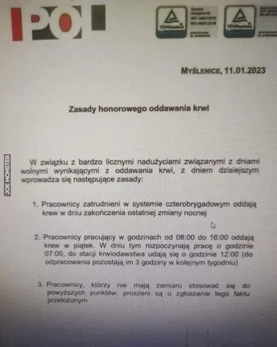 Brydzo - Mało legalne zasady
#krew #krwiodawstwo #pracbaza #januszex