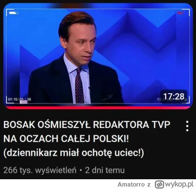 Amatorro - Konfederacja ma swoich wyborców za debili odcinek 15190 pod tytułem: Wyłac...