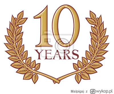 Malpigaj - > Yyyy, dzisiaj jest 10 lat doświadczenia, 10 lat doświadczenia. 2012, 13,...
