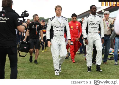 czarekfcb - >Brad Pitt powiedział, że w filmie o F1 gra byłego kierowcę, który jeździ...