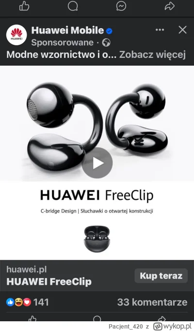 Pacjent_420 - Huawei wypuścił słuchawki w kolabo z nastu ( ͡° ͜ʖ ͡°)