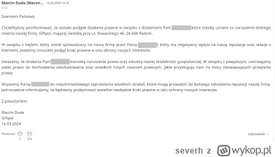 severh - Tak tu wrzucę tego "prawnika", bo jeszcze "magicznie administracja wydeytuje...