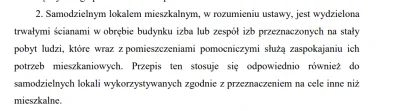 KaiserBrotchen - >jeśli dom nie nadaje się do zamieszkania to nie jest lokalem mieszk...