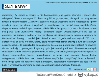 TaOsobaWieoKogoChodzi - #kononowicz Ale zielonego przegrywa musi bolec dzialalnosc Ol...